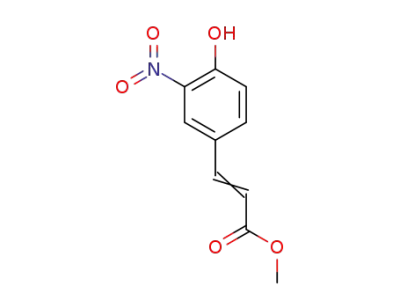 3‐nitro‐p‐coumaric acid methyl ester