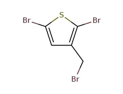 2,5-dibromo-3-bromomethylthiophene