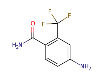 4-amino-2-trifluoromethylbenzamide
